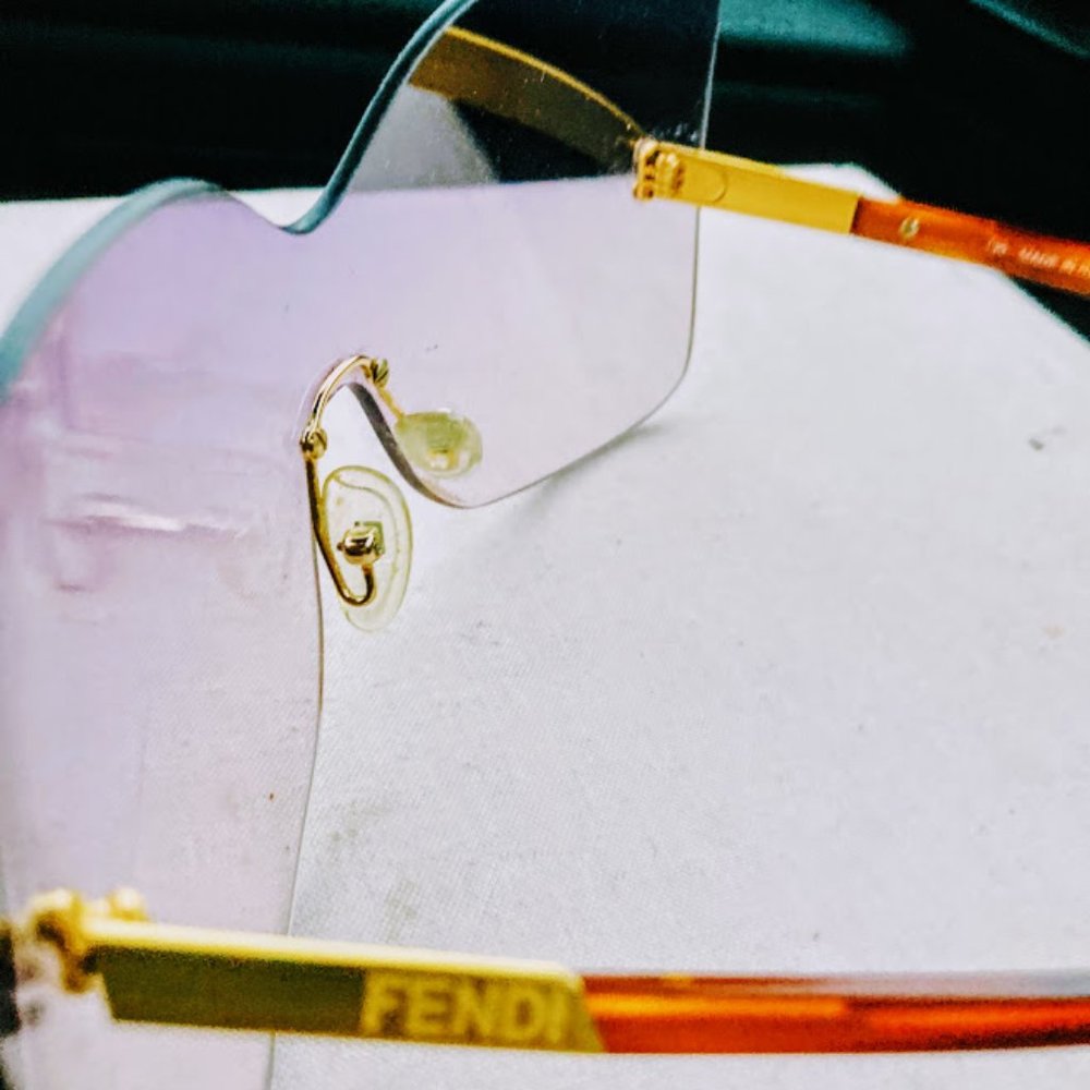 Fendi Rimless Runway Sunglasses
